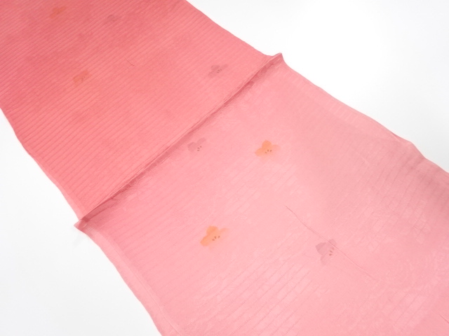 正絹　絽　夏用帯揚げ